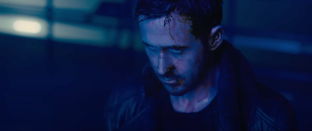 Bladerunner 2049 Colour grade example in blue